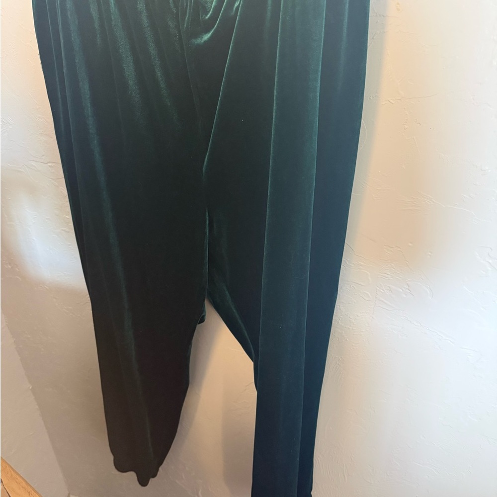Baltic Born Emerald Green Velvet Trousers